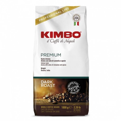 Kimbo Premium - 1kg, zrnková káva
