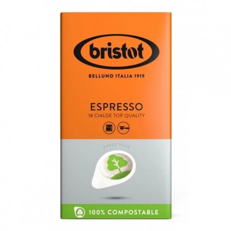 Bristot Espresso ESE pody 18 ks (44 mm)