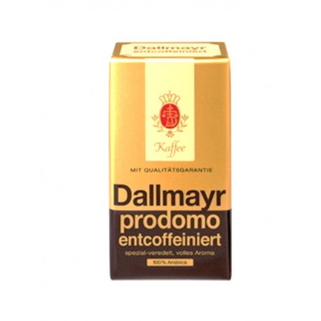Dallmayr Prodomo bez kofeinu (Entcoffeiniert) - 500g, mletá káva