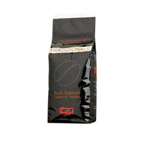 Vettori Tradizionale 100% robusta - 1kg, zrnková káva